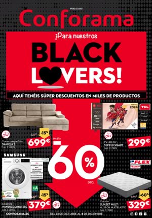 Catálogo CONFORAMA: Ofertas Black Friday 2024 - Tomo 1